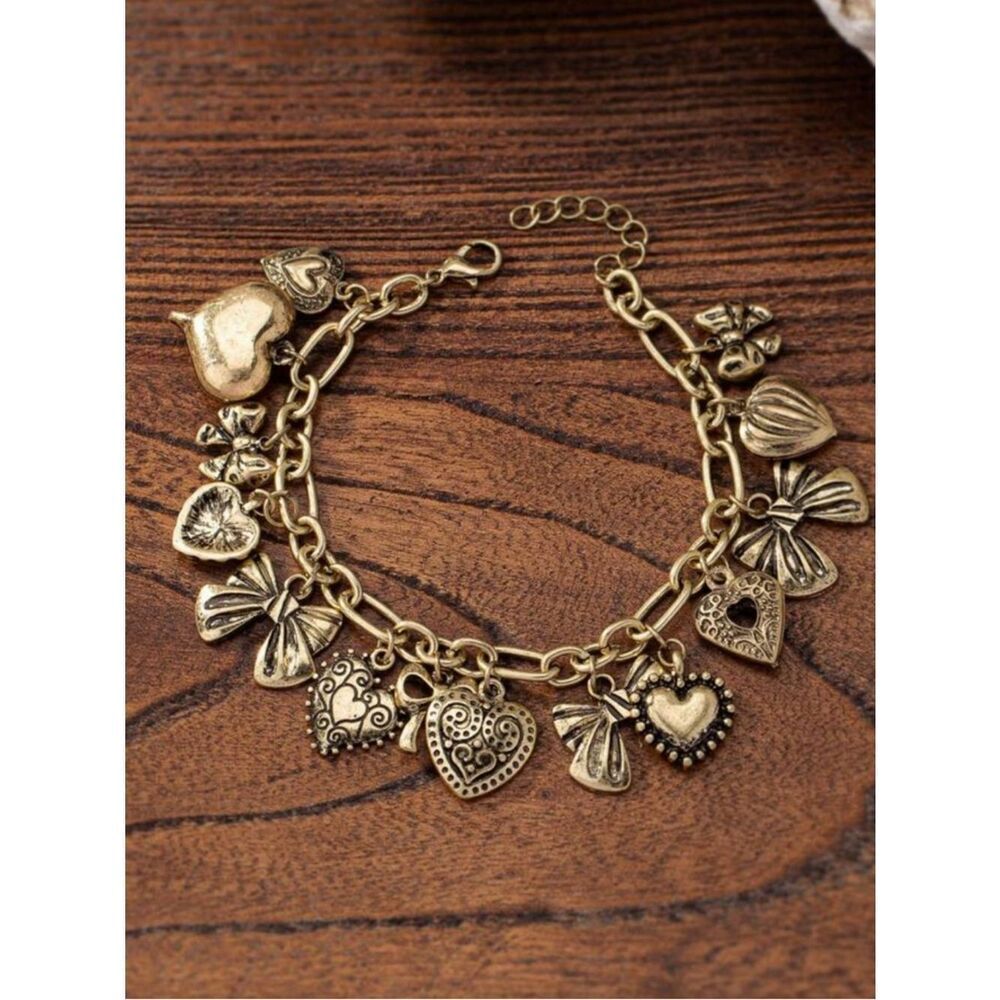 Boho heart bracelet S1339